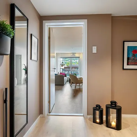 Apartman Roomsly - Flat With Private Balcony Bergen